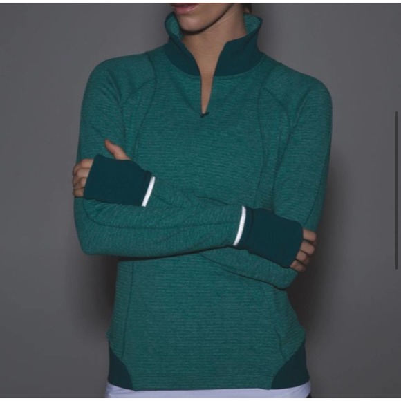 Lululemon Runderful Half Zip Long Sleeve Shirt Jacket Top - Picture 3 of 11